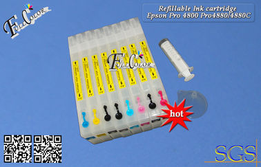 Refillable Cartridge For Epson Pro 4800 Printers Refill Ink Cartridge