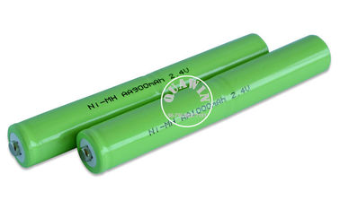 Powerful Nimh Battery Pack 2.4V AA 900mAh with PVC Shrink tube