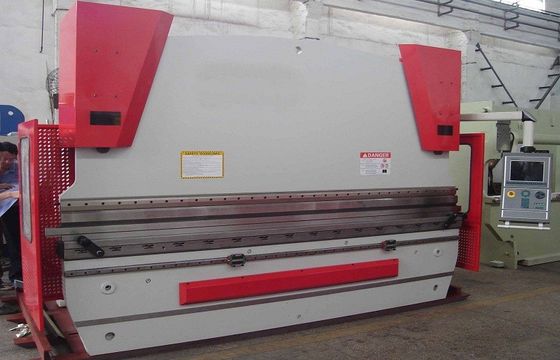 125T / 4000mm CNC Hydraulic Press Brake Bending Mesin untuk Steel Plate