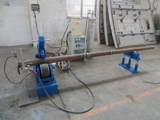 Mesin pengelasan plat dasar otomatis untuk tiang lampu kerucut, tiang tinggi, monopole