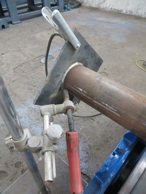 Mesin pengelasan plat dasar otomatis untuk tiang lampu kerucut, tiang tinggi, monopole