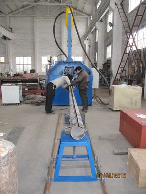 Otomatis 450 Seam Welder, pencahayaan tiang mesin las 450 / 12000mm