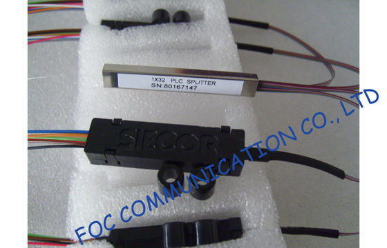 Pipas Fan Out Fiber Plc Splitter 1 × 32 Untuk Distribusi Sinyal Optik