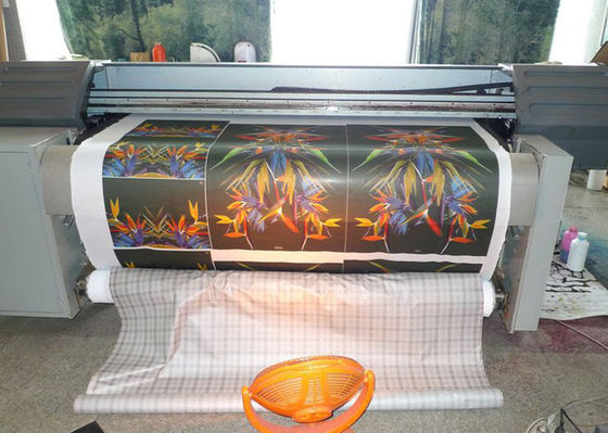 Resolusi tinggi 1440dpi Tipe sabuk Digital Tekstil Printer, Tekstil Ink-jet Printer Mesin Untuk Kain