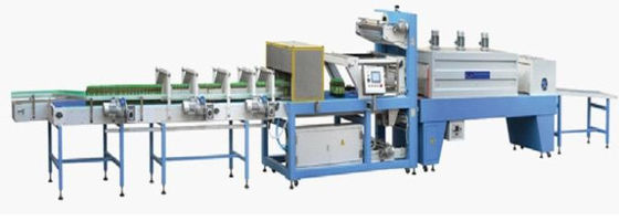 Can Box Bottled Beverage Automatic Shrink Wrap Machine with PLC control